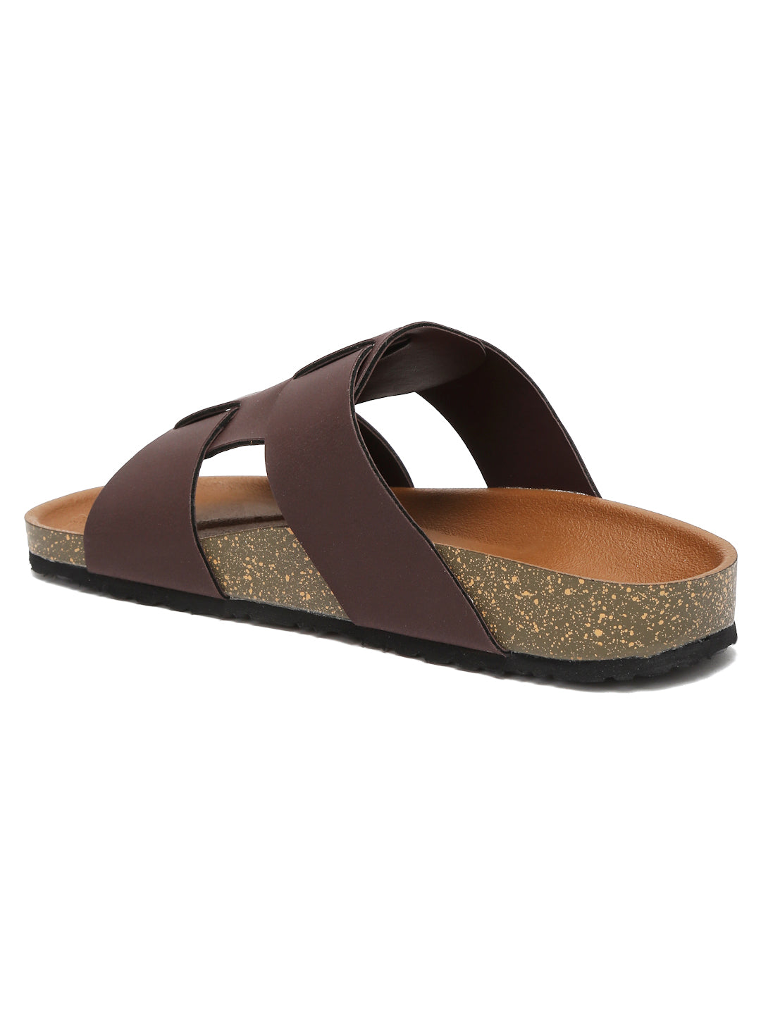 Kosher brown color casual slipper