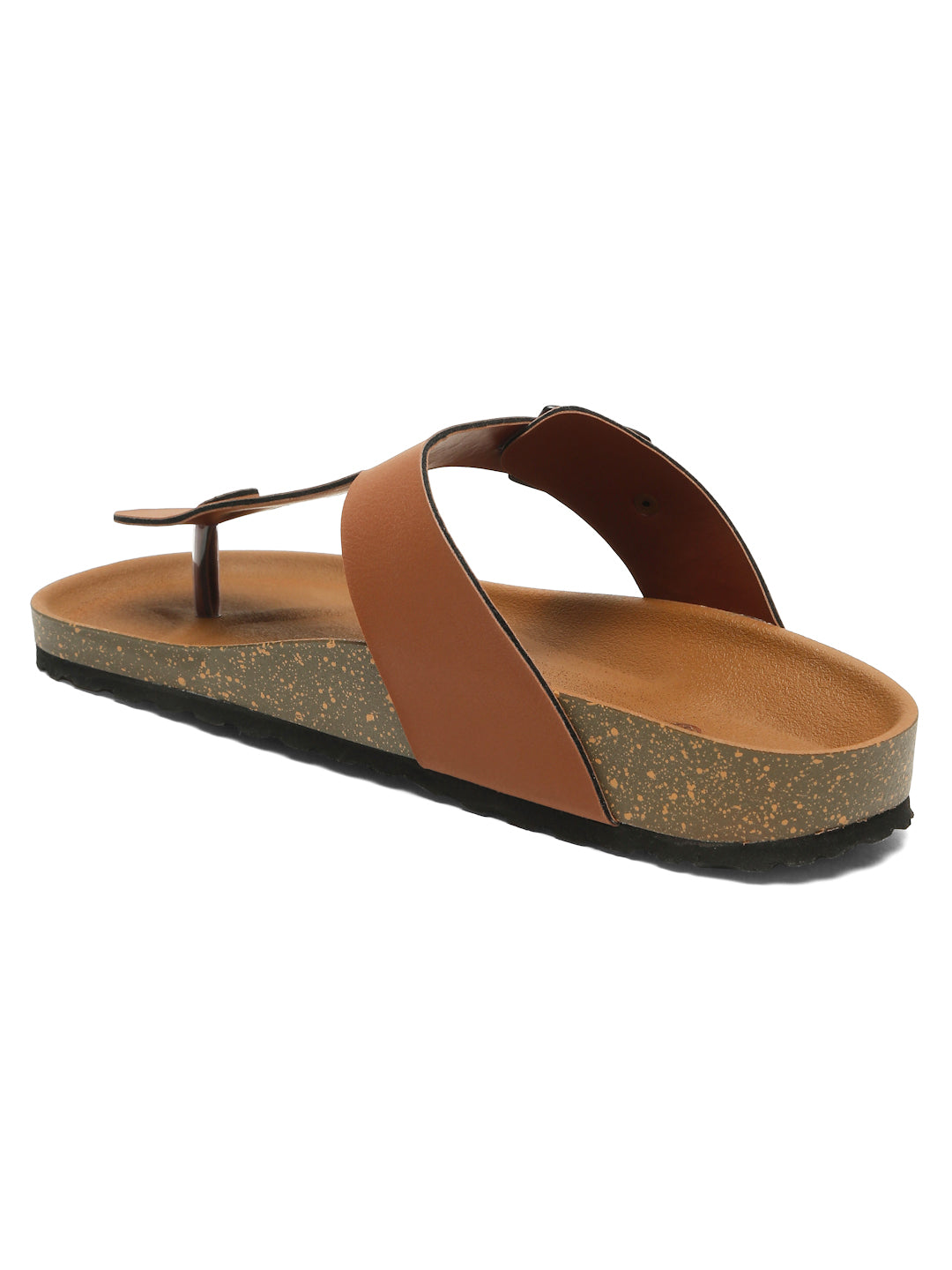 Kosher Tan Color Men's Casual Sandal, Slipper