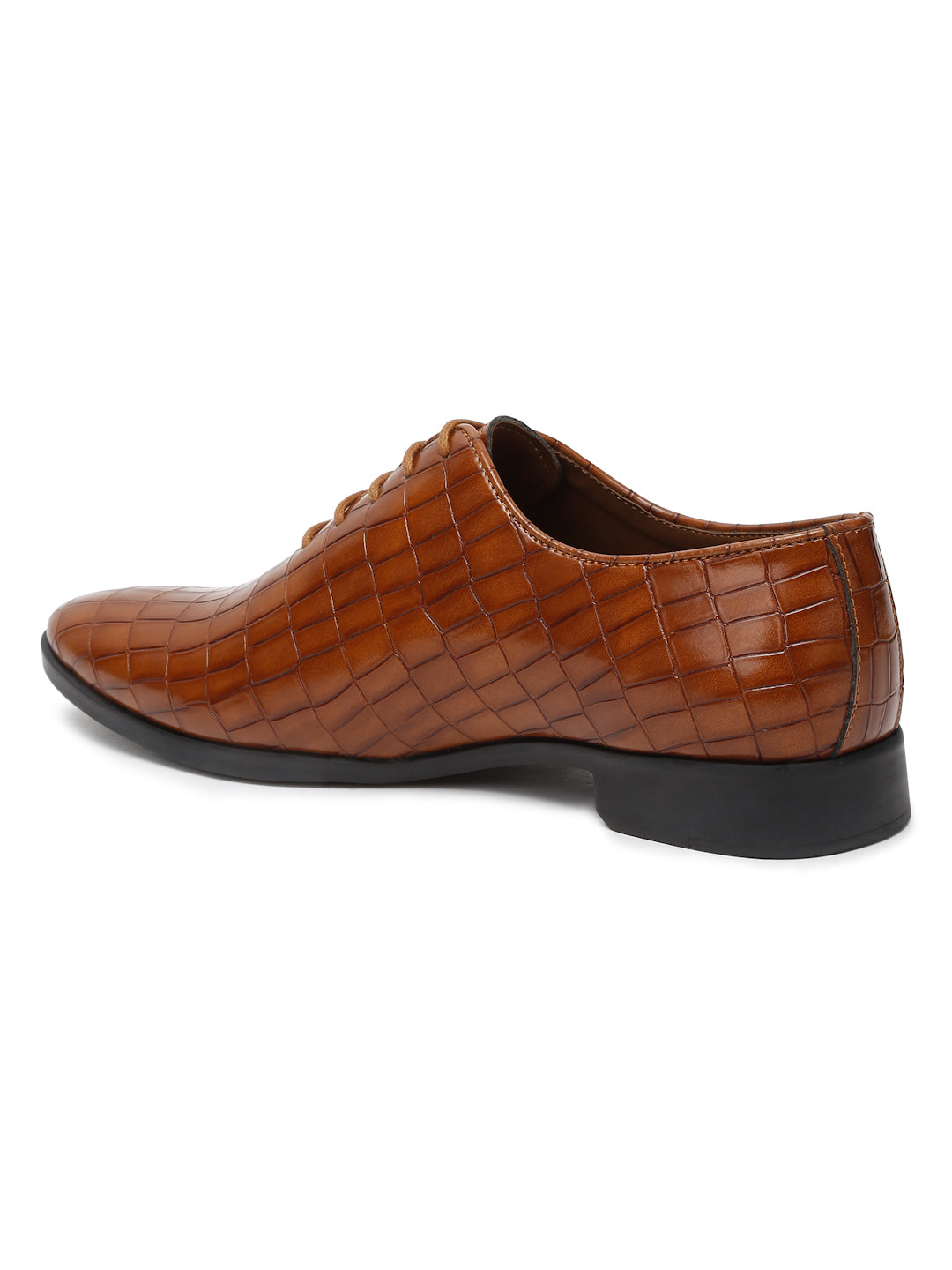 Kosher Tan Color Lace-up Formal Shoes