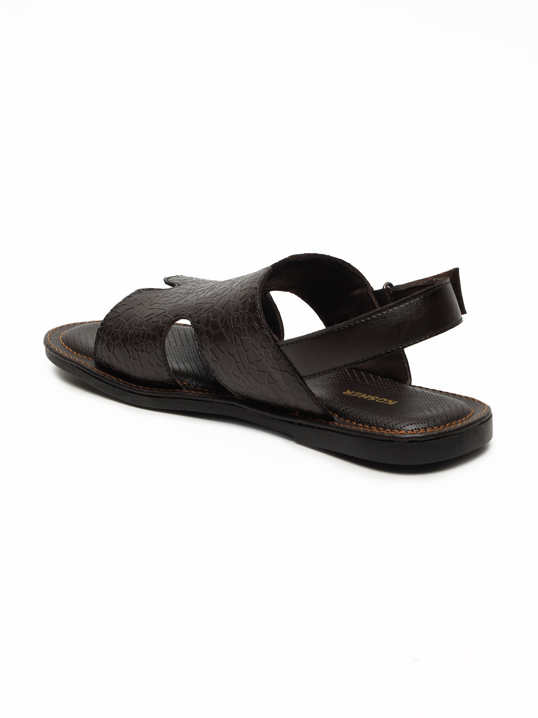 Kosher Brown Men's formal sandal