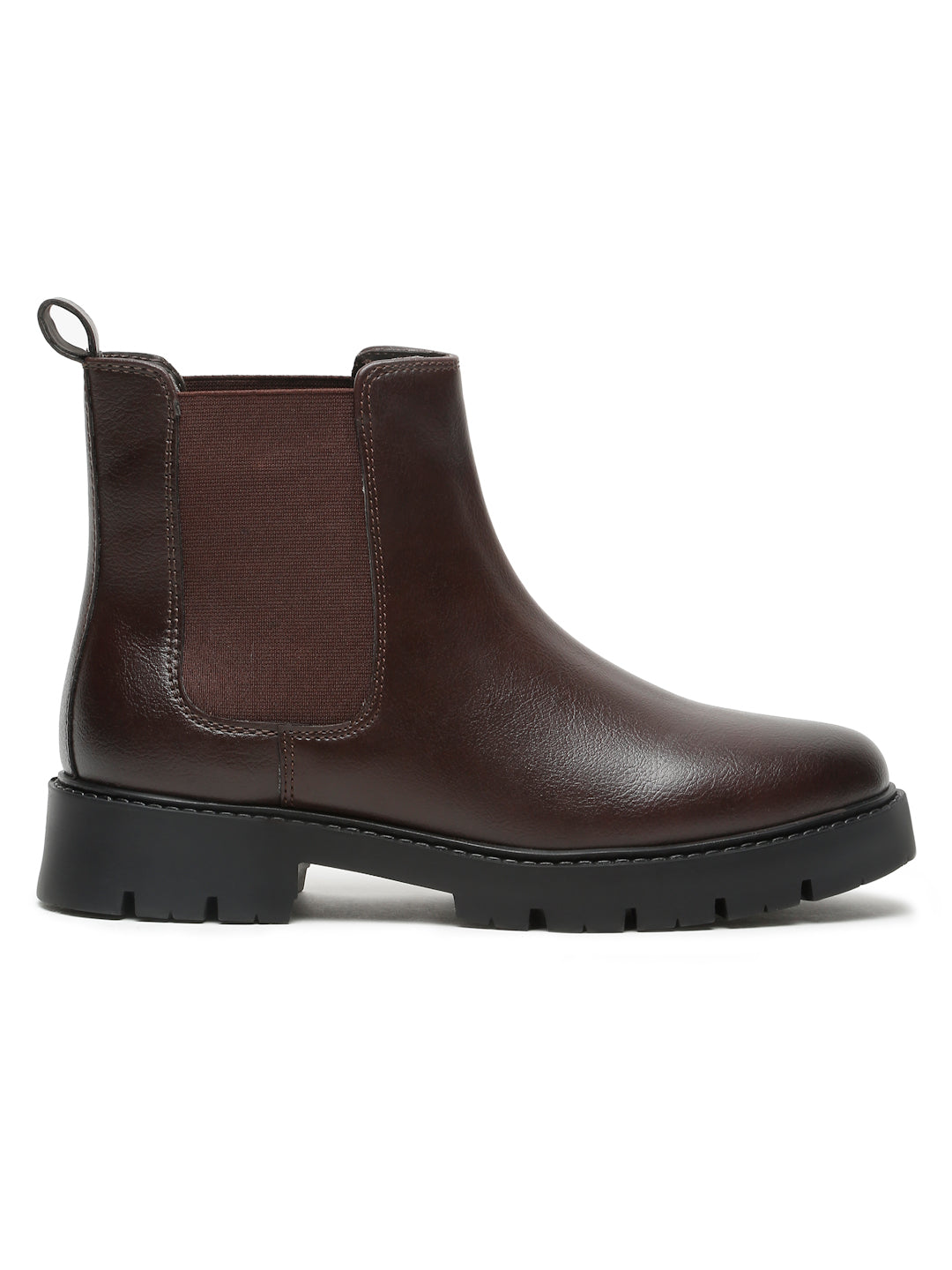 Kosher Women's Classic Brown Chelsea Boots