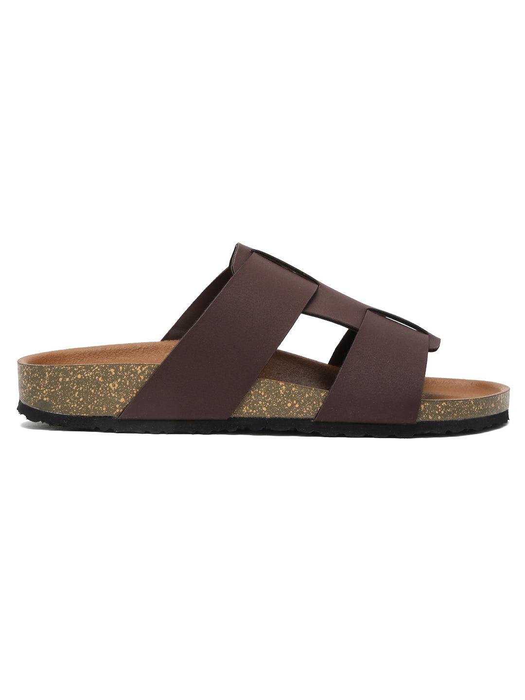 Kosher brown color casual slipper