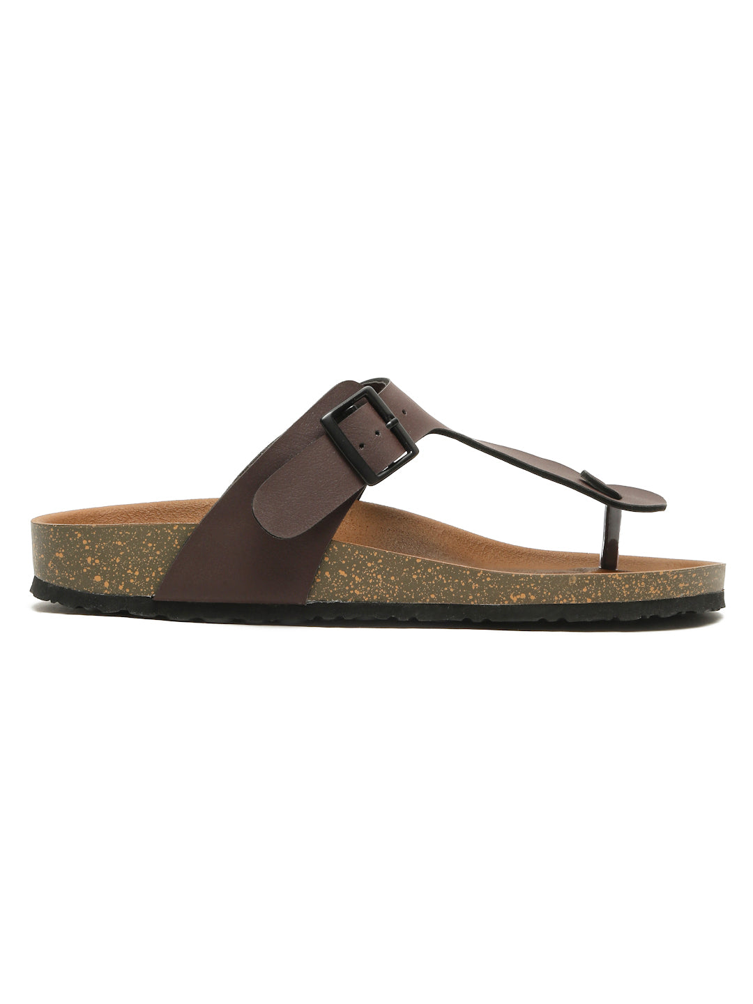 Kosher Brown Color Causal Sandal For Men, Slipper