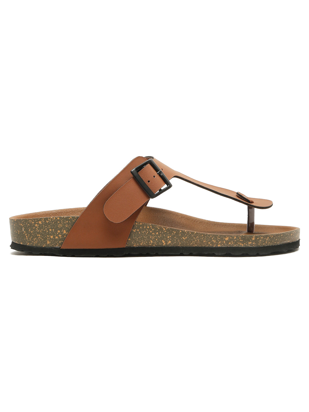 Kosher Tan Color Men's Casual Sandal, Slipper