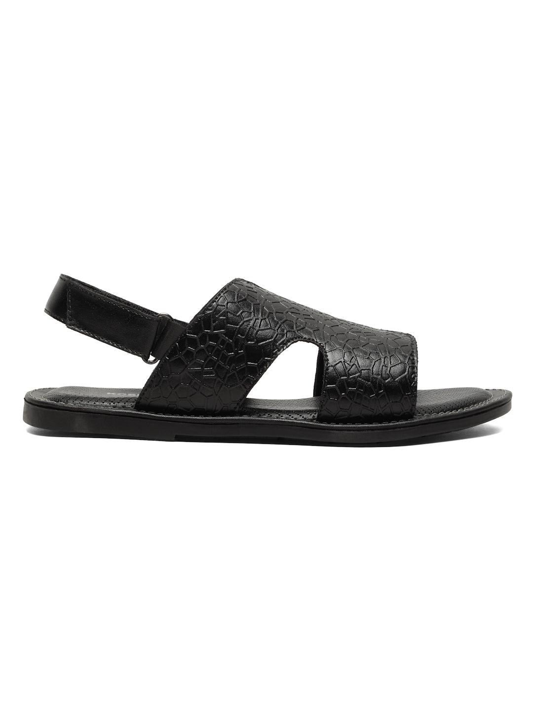 Kosher Black Men's formal sandal