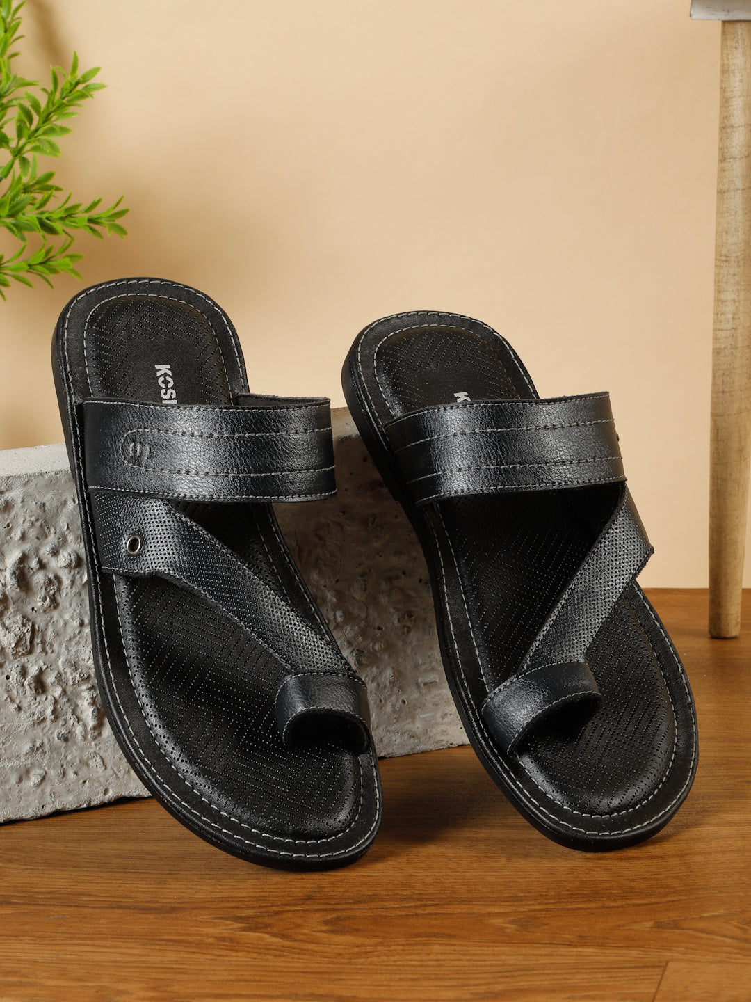 Kosher Navy Men's formal slipper