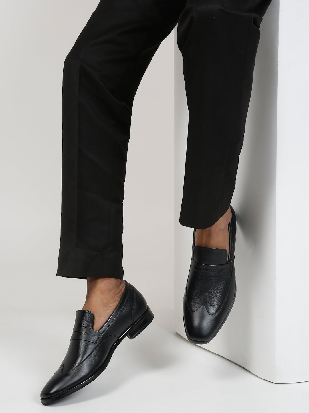 Kosher Black Colour Lace-up Formal Shoes