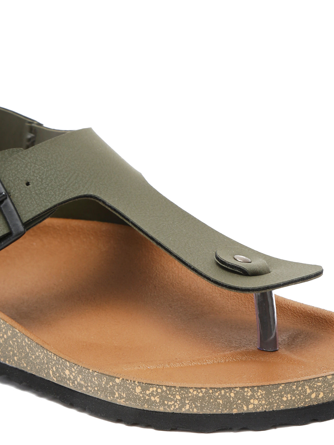 Kosher Olive color casual sandal
