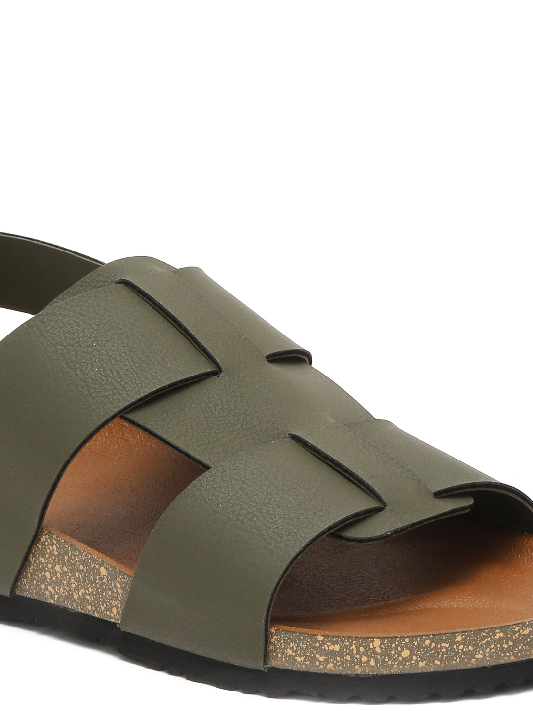 Kosher Olive color casual sandal