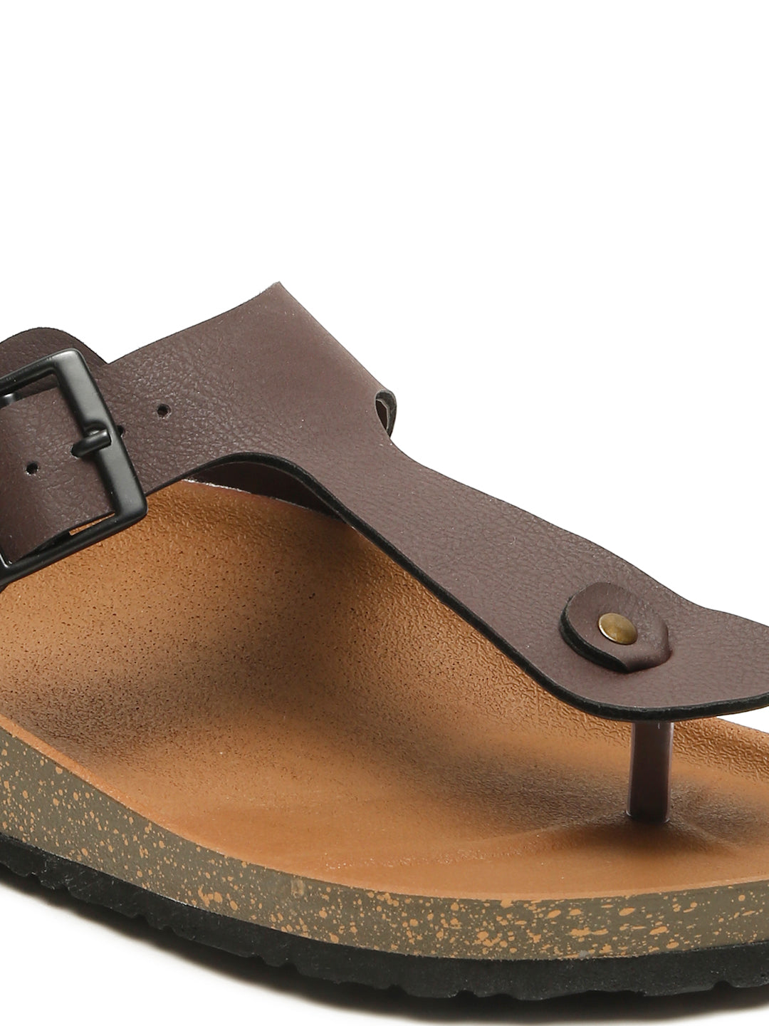 Kosher Brown Color Causal Sandal For Men, Slipper