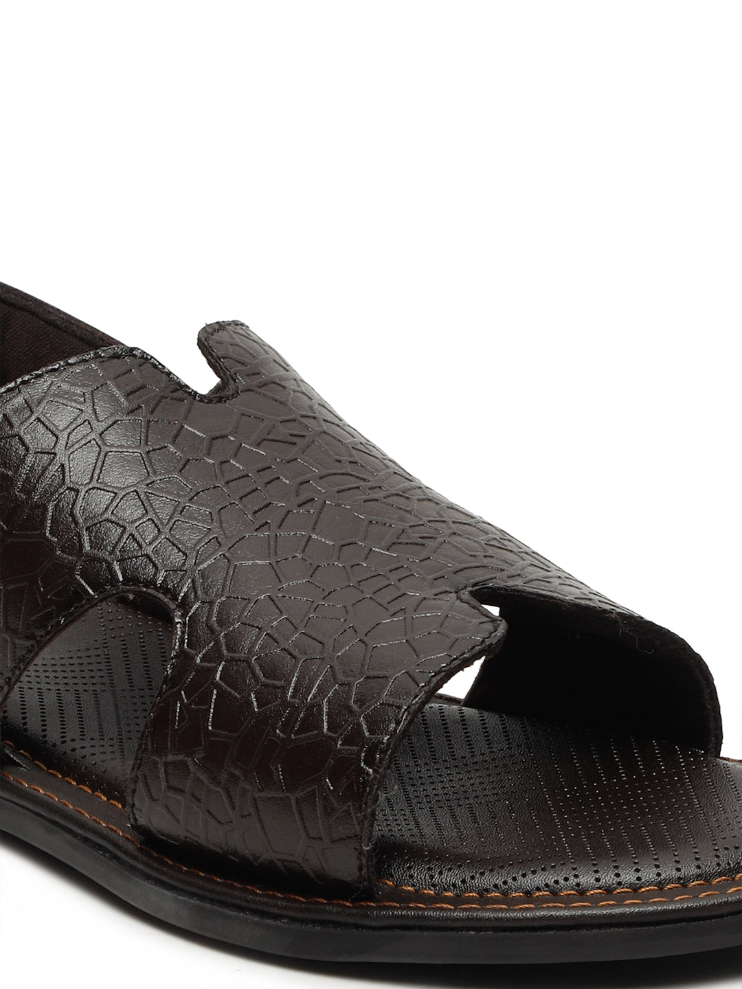 Kosher Brown Men's formal sandal