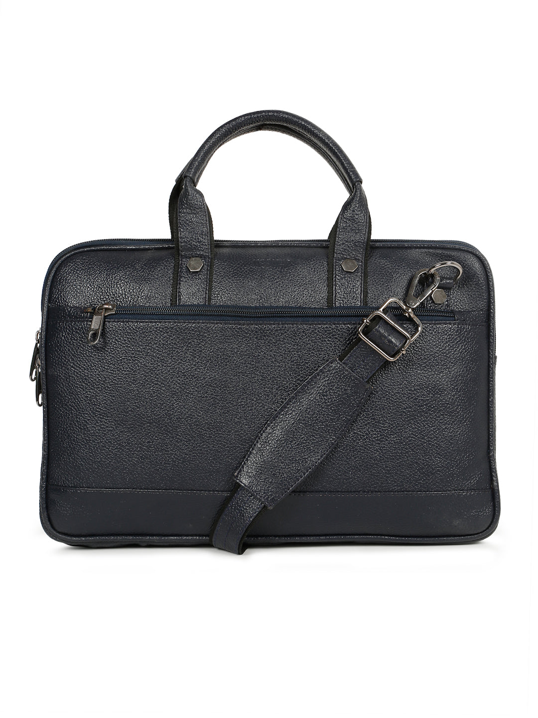 KOSHER Blue Color Premium Genuine Leather Bag – Stylish, Spacious & Durable for Men / Women