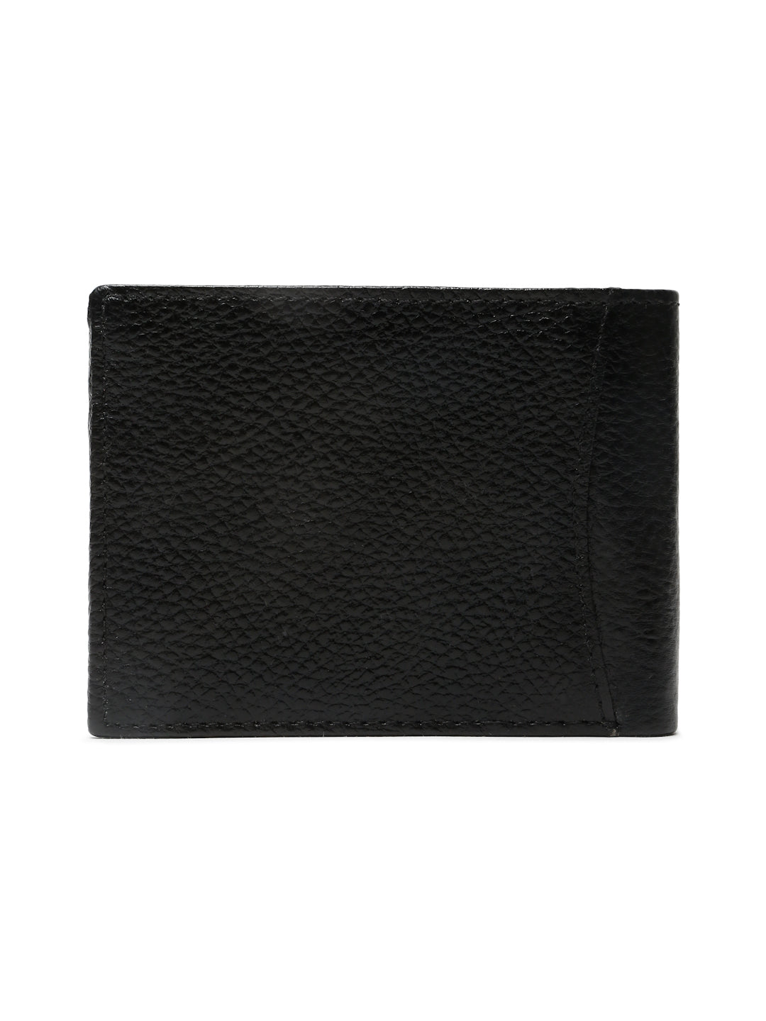 KOSHER Black Color Men,s Classic Bi-Fold Premium Leather Wallet with Coin Pocket & Rear Slip Pocket For Card Slots