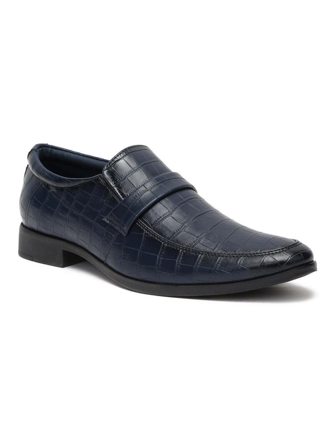 Kosher Blue Color Slip on Formal Shoes