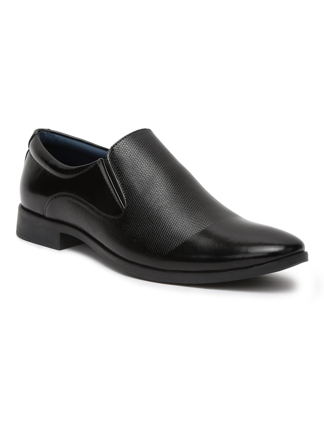 Kosher Black Color Slip on Formal Shoes