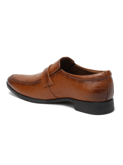 Kosher Tan Color Slip on Formal Shoes