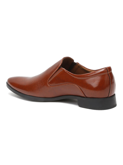 Kosher Brown Color Slip on Formal Shoes