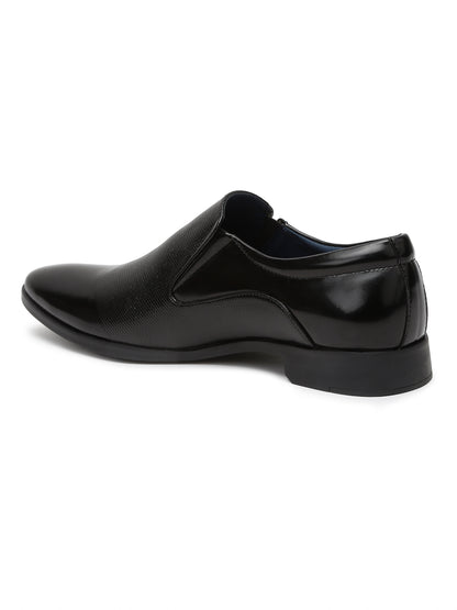 Kosher Black Color Slip on Formal Shoes