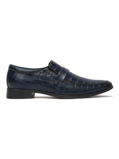 Kosher Blue Color Slip on Formal Shoes